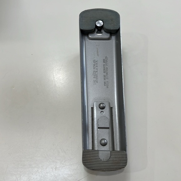 Bates 56 Vintage Metal Stapler‎ Retro Mid Century - Picture 6 of 12